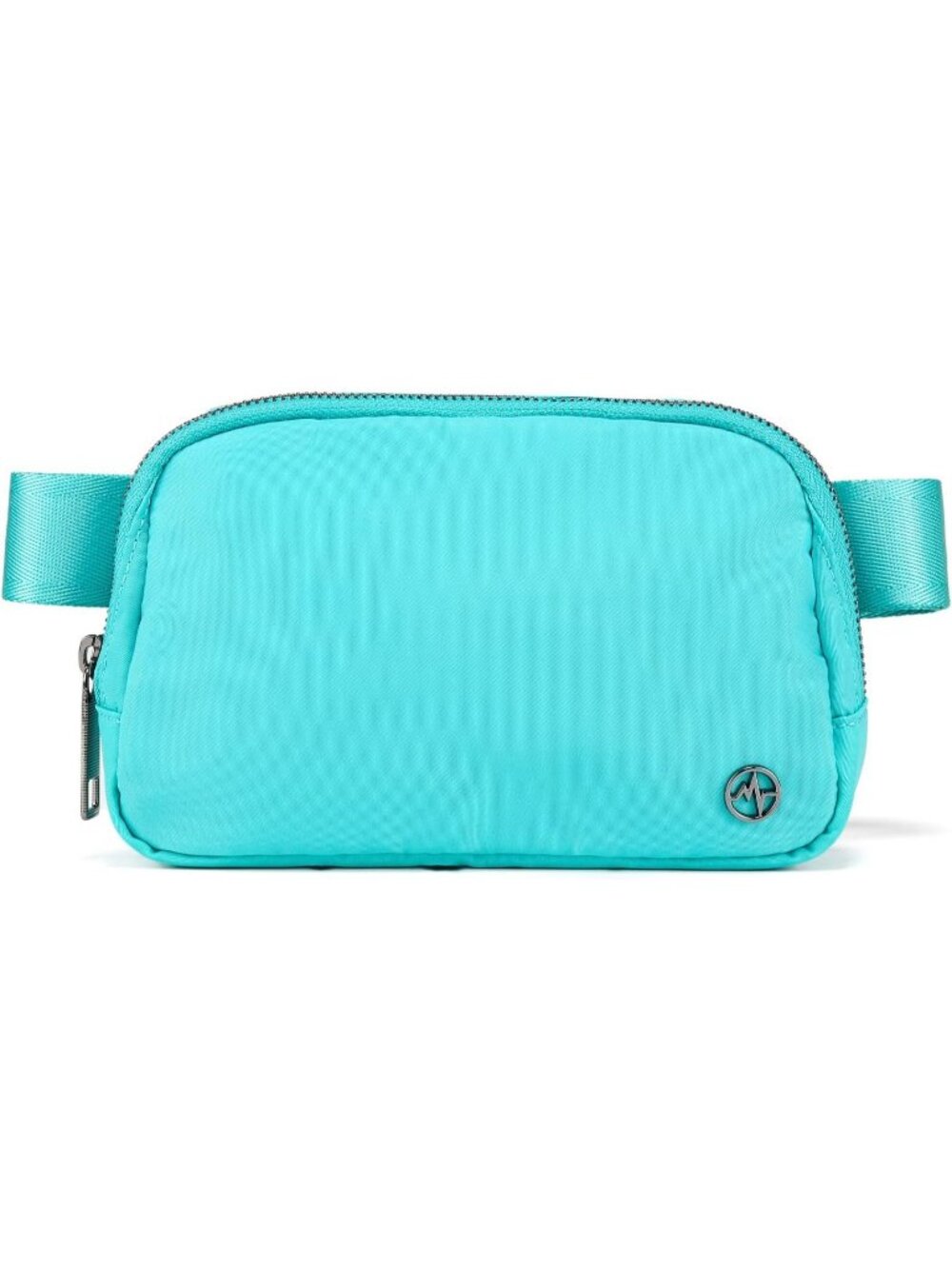 Women's Cyan Blue 1L Fanny Pack Belt Bag Crossbody Adjustable Strap For Travel